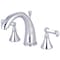 Kingston Brass KS5971FL 8" Widespread Bathroom Faucet, Polished Chrome KS5971FL - alternate 1